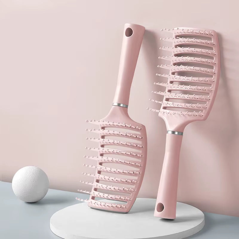 3PCS Hair Brush Styling Set Salon Cushion Scalp Massager Gift Kit Detangling Hair Brushes Set Hair Style Tools Box Package Ionic