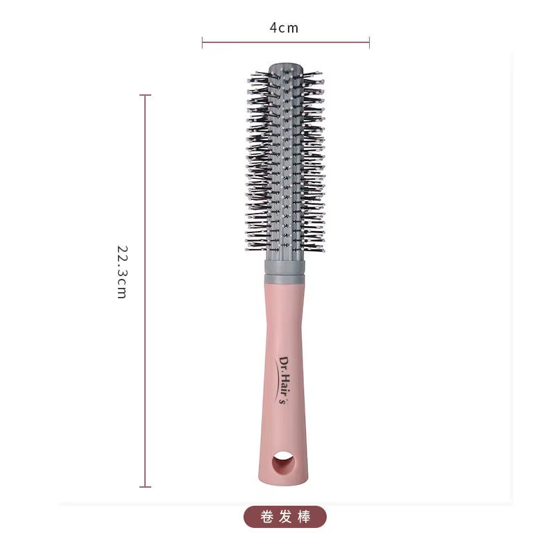 3PCS Hair Brush Styling Set Salon Cushion Scalp Massager Gift Kit Detangling Hair Brushes Set Hair Style Tools Box Package Ionic