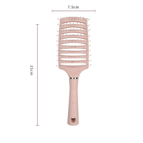 3PCS Hair Brush Styling Set Salon Cushion Scalp Massager Gift Kit Detangling Hair Brushes Set Hair Style Tools Box Package Ionic