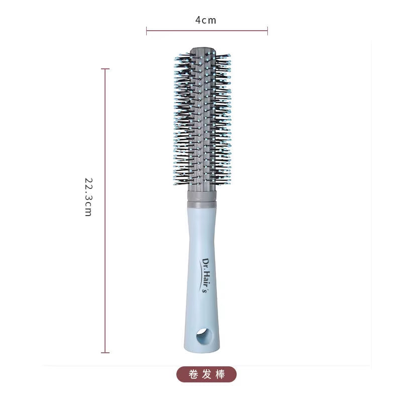 3PCS Hair Brush Styling Set Salon Cushion Scalp Massager Gift Kit Detangling Hair Brushes Set Hair Style Tools Box Package Ionic